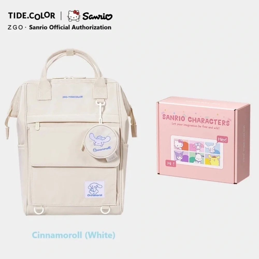 ZGO Tide Color X Sanrio Cinnamonroll Collab Sweet Planet Series Backpack - Picture 13 of 14
